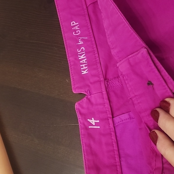 Khakis by GAP fuschia mini skirt SZ14 - Picture 2 of 5